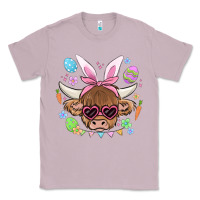 Lilac easter cow Classic Tee - MaliasSmallBusiness