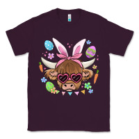 Plum easter cow Classic Tee - MaliasSmallBusiness