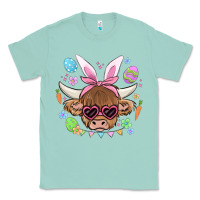 Seafoam easter cow Classic Tee - MaliasSmallBusiness