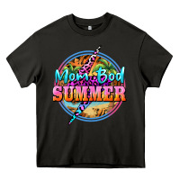 Asphalt mom bod summer Heavy Core Tee - BarkalooDesign