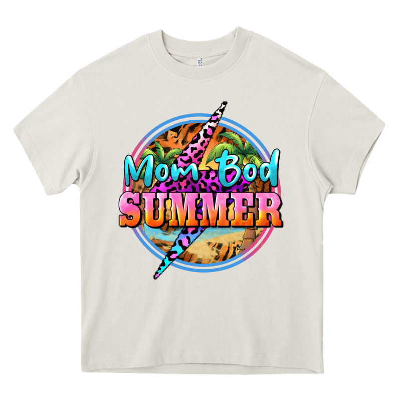 Mom Bod Summer Heavy Core Tee by BarkalooDesign | Teevron