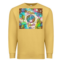 Antique Gold Shell yeah Premium Sweatshirt - TumblerDesignByShophia