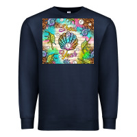 Navy Shell yeah Premium Sweatshirt - TumblerDesignByShophia