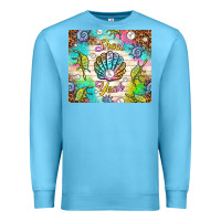 Ocean Blue Shell yeah Premium Sweatshirt - TumblerDesignByShophia