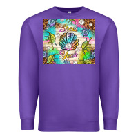 Purple Shell yeah Premium Sweatshirt - TumblerDesignByShophia