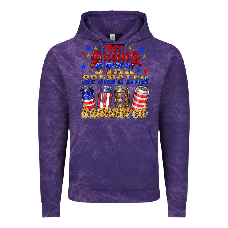 Getting Star Spangled Hammered Vintage Hoodie by NancyCooperArtShop | Teevron