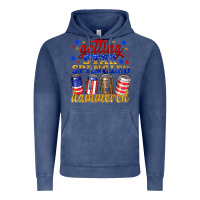 Vintage Denim getting star spangled hammered Vintage Hoodie - NancyCooperArtShop