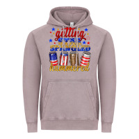 Vintage Zinc getting star spangled hammered Vintage Hoodie - NancyCooperArtShop