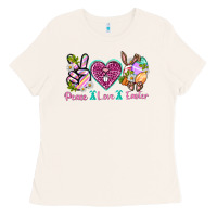 Bone Peace Love Easter Ladies Tee - Neo Western