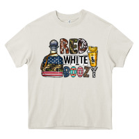 Cream Tequila Heavy Core Tee - CowhideDigitalArt