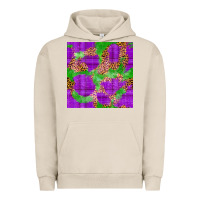 Pigment French Oak Mardi Gras leopard Seamless Pattern Urban Hoodie - FaDigitalArtStudio