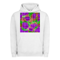 Pigment Lunar Rock Mardi Gras leopard Seamless Pattern Urban Hoodie - FaDigitalArtStudio