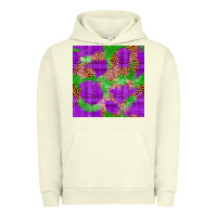 Pigment Pistachio Mardi Gras leopard Seamless Pattern Urban Hoodie - FaDigitalArtStudio