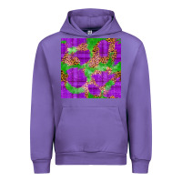 Tulip Mardi Gras leopard Seamless Pattern Urban Hoodie - FaDigitalArtStudio