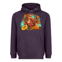Plum Turkey pumpkins Heavyweight Hoodie - NancyCooperArtShop