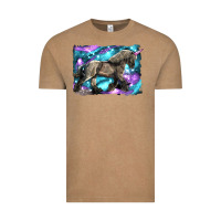 Vintage Coffee black unicorn Vintage Tee - LillyAllenDesigns