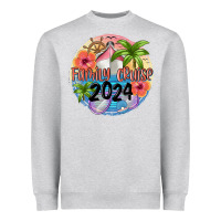 Heather Grey family cruise 2024 Heavyweight Sweatshirt - MaliasSmallBusiness