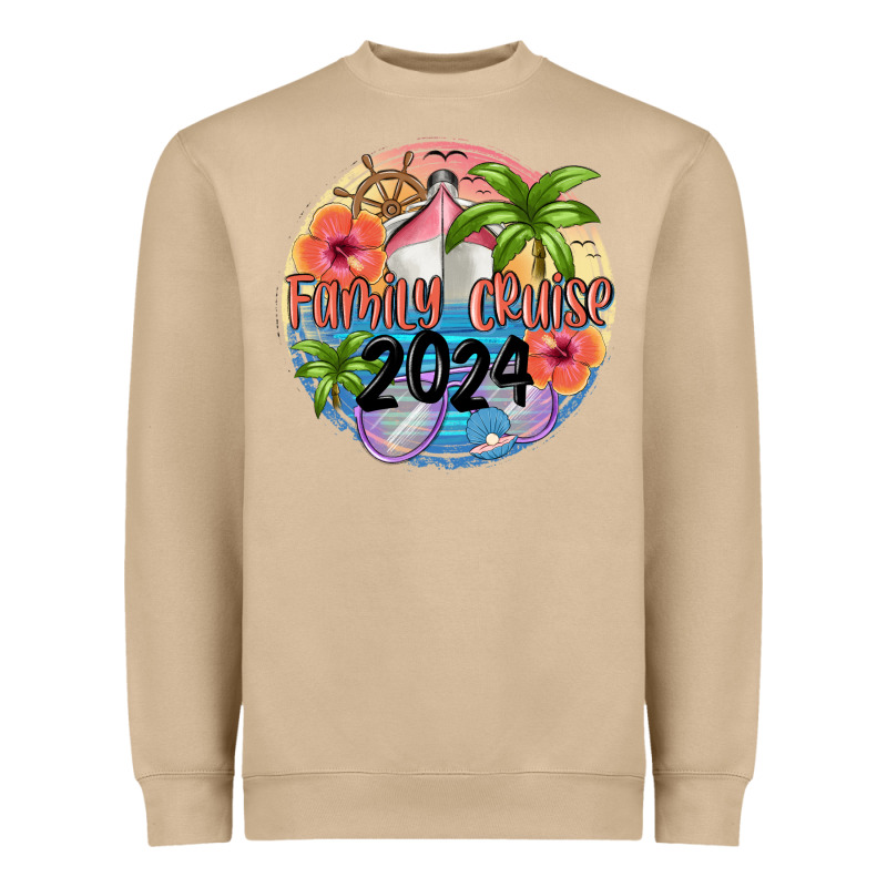 Family Cruise 2024 Heavyweight Sweatshirt by MaliasSmallBusiness | Teevron