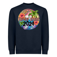 Navy family cruise 2024 Heavyweight Sweatshirt - MaliasSmallBusiness