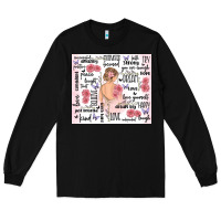 Black self care Long Sleeve Tee - MaliasSmallBusiness