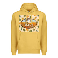 Antique Gold retro fall vibes Premium Hoodie - TumblerDesignByShophia