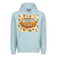 Blue Mist retro fall vibes Premium Hoodie - TumblerDesignByShophia
