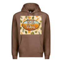 Chestnut retro fall vibes Premium Hoodie - TumblerDesignByShophia