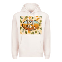 Pale Pink retro fall vibes Premium Hoodie - TumblerDesignByShophia