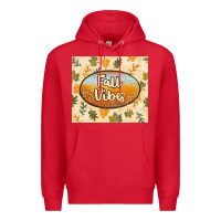 Red retro fall vibes Premium Hoodie - TumblerDesignByShophia