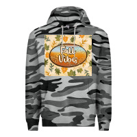 Slate Camo retro fall vibes Premium Hoodie - TumblerDesignByShophia