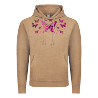 Vintage Coffee floral breast cancer butterfly Vintage Hoodie - Jasminsmagicworld