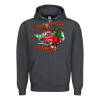 Smoke home for the holidays texas Zipper Hoodie - BarkalooDesign