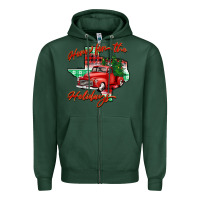 Sports Green home for the holidays texas Zipper Hoodie - BarkalooDesign