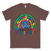 Chestnut autism awareness rainbow Classic Tee - MaliasSmallBusiness