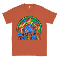 Copper autism awareness rainbow Classic Tee - MaliasSmallBusiness