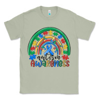 Matcha autism awareness rainbow Classic Tee - MaliasSmallBusiness
