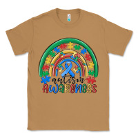 Toasted Coconut autism awareness rainbow Classic Tee - MaliasSmallBusiness