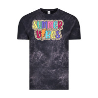 Cloud Black summer vibes Vintage Tee - JahusDesignShop