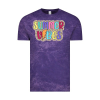 Cloud Purple summer vibes Vintage Tee - JahusDesignShop