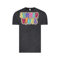 Vintage Black summer vibes Vintage Tee - JahusDesignShop