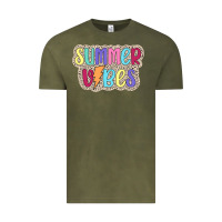 Vintage Olive summer vibes Vintage Tee - JahusDesignShop