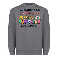 Storm good morning world your little ray of sarcastic Heavyweight Sweatshirt - MaliasSmallBusiness