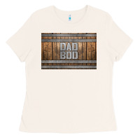 Bone dad bod whiskey barrel skinny metal can holder Ladies Tee - HRA Design Shop