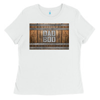 White dad bod whiskey barrel skinny metal can holder Ladies Tee - HRA Design Shop