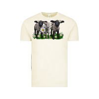 Baby Sheeps With Daisies Vintage Tee | Teevron