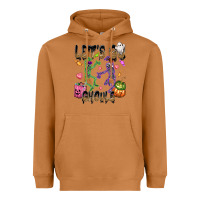 Meerkat Let's go ghouls Heavyweight Hoodie - NancyCooperArtShop