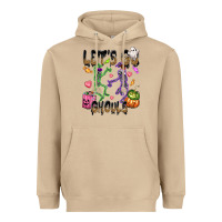 Mushroom Let's go ghouls Heavyweight Hoodie - NancyCooperArtShop