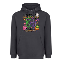 Smoke Let's go ghouls Heavyweight Hoodie - NancyCooperArtShop