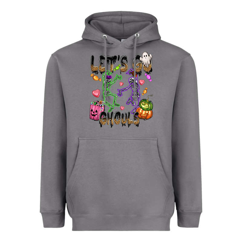 Let's Go Ghouls Heavyweight Hoodie by NancyCooperArtShop | Teevron