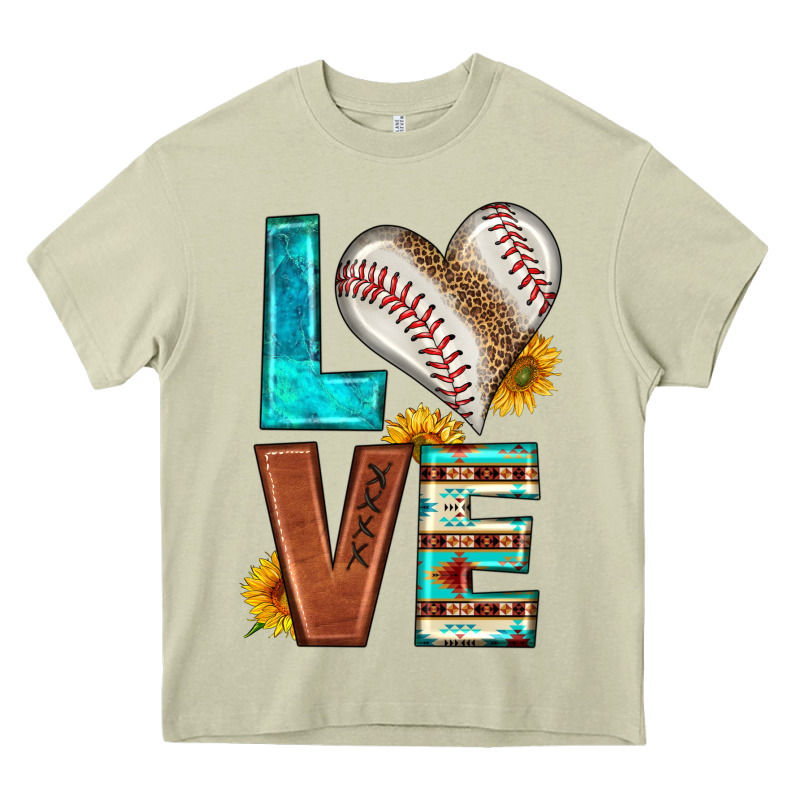 Western Love Baseball Heavy Core Tee by HRA Design Shop | Teevron